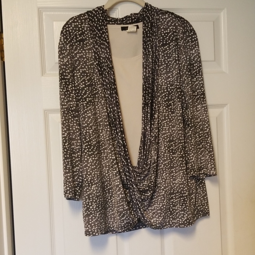 Jennie & Marlis blouse with attached tank